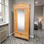 Armoire parisienne art déco miroir biseauté 1920