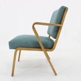1960s Selman Selmanagic armchair by VEB Deutsche Werkstätten Hellerau, Germany