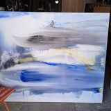 Painting 162cm Acrylic on canvas surrealism / abstract