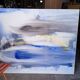 Painting 162cm Acrylic on canvas surrealism / abstract