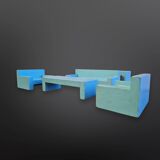 Modernist miniature furniture set made from wood, Germany 1920s