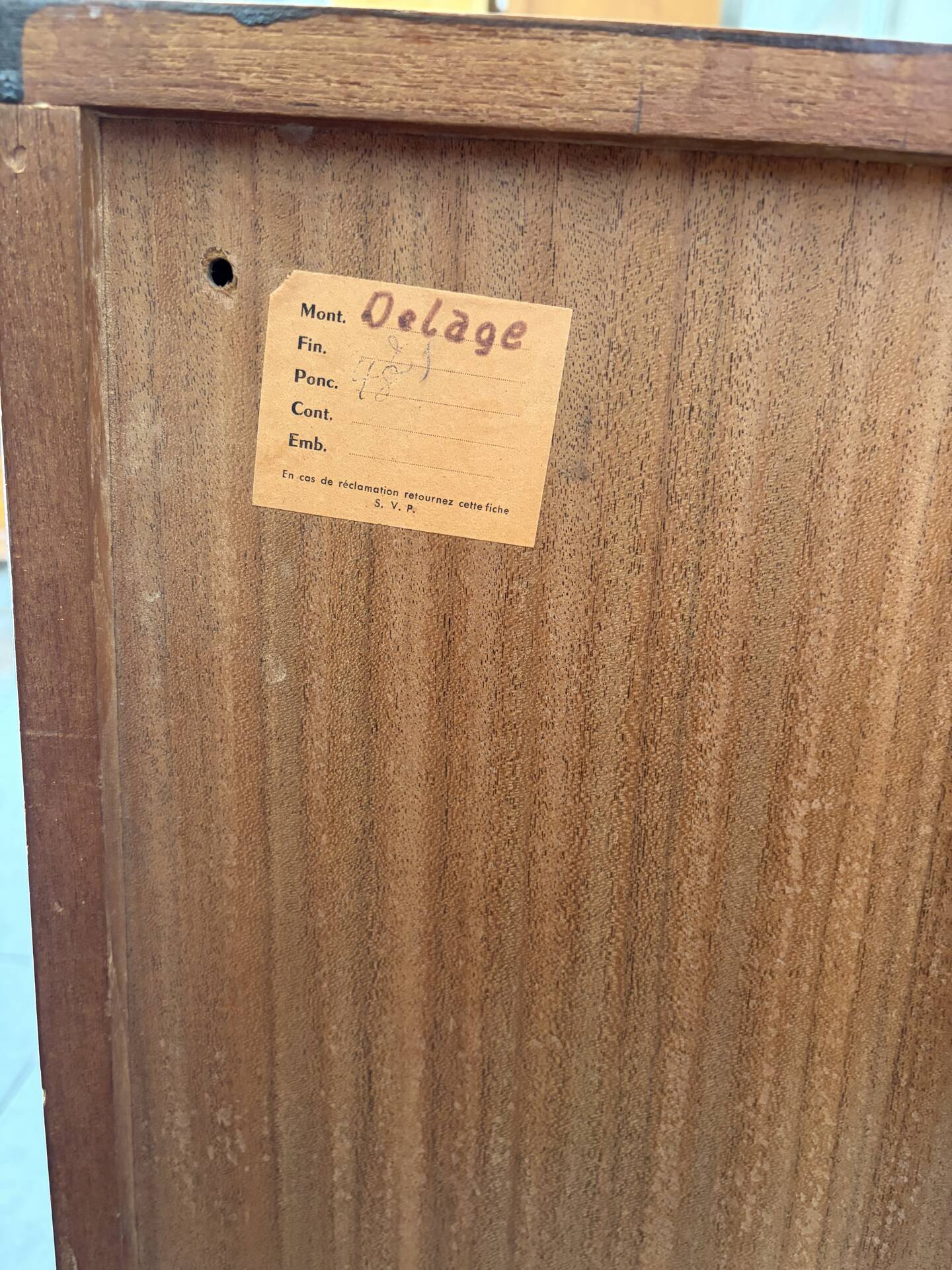 Vintage teak sideboard