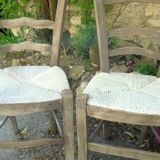 Lot 4 mulched chairs