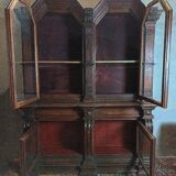 Empire style trade furniture bookcase in solid pine