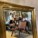 Brass mirror