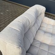 Ligne Roset Kashima 2 places Beige Velours côtelé