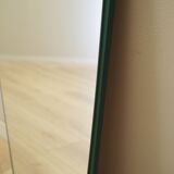 Miroir dans un cadre en pin, design danois, années 1970, production : Danemark