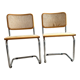 Chaises Cesca B32 Marcel Breuer