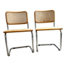 Chaises Cesca B32 Marcel Breuer