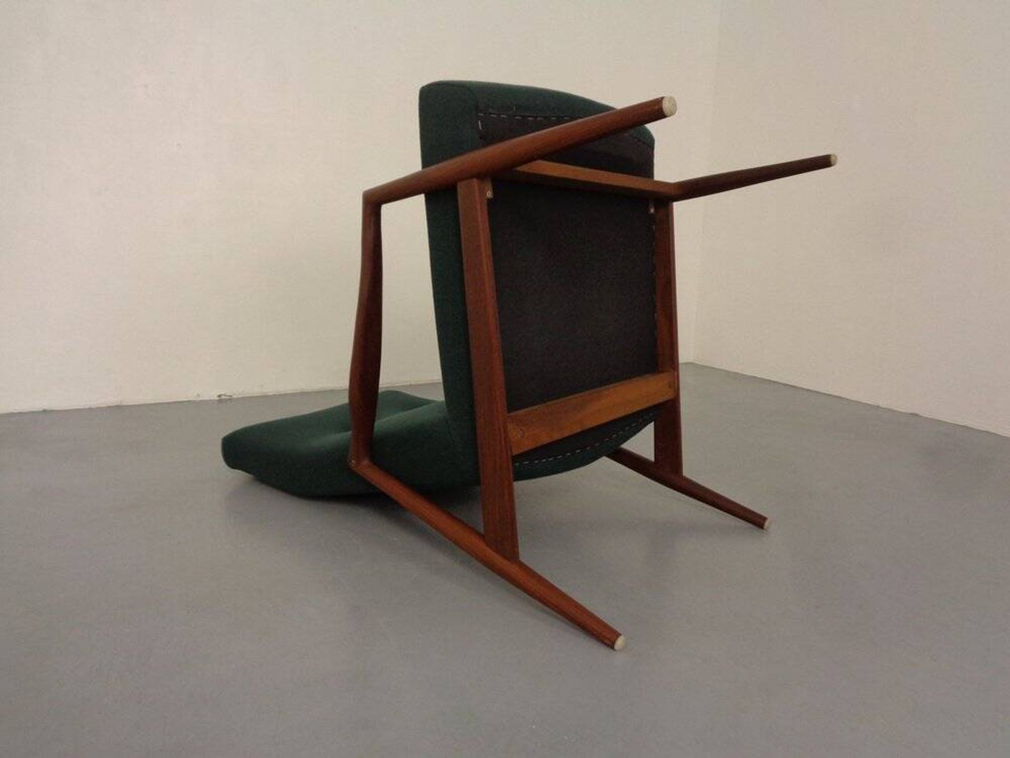 Organic Teak Armchair by Hartmut Lohmeyer for Wilkhahn, 1960s