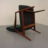 Organic Teak Armchair by Hartmut Lohmeyer for Wilkhahn, 1960s