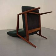 Organic Teak Armchair by Hartmut Lohmeyer for Wilkhahn, 1960s