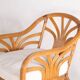 Vintage rattan lounge
