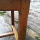 Oak farmhouse table