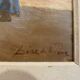Spanish Village signed Diaz de la poue