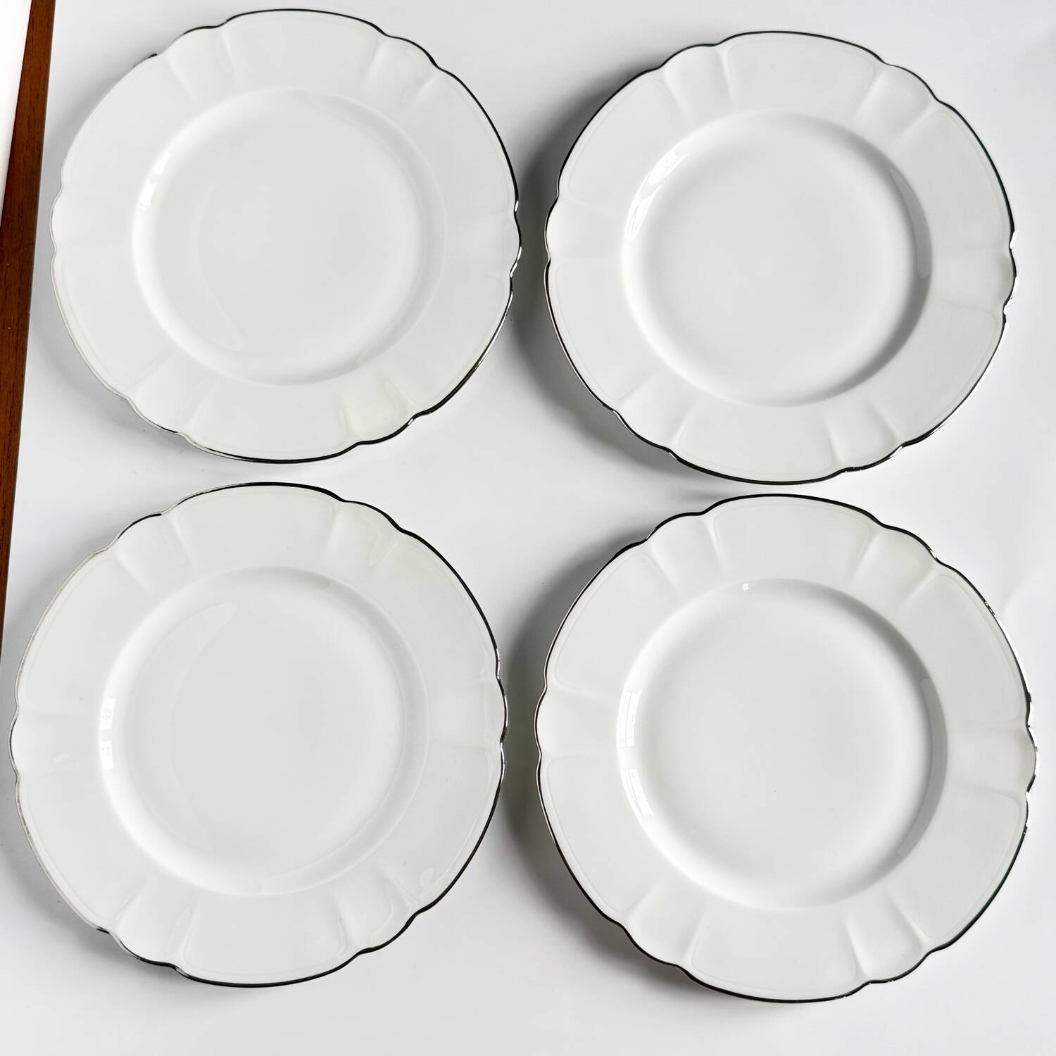 4 dessert plates Haviland