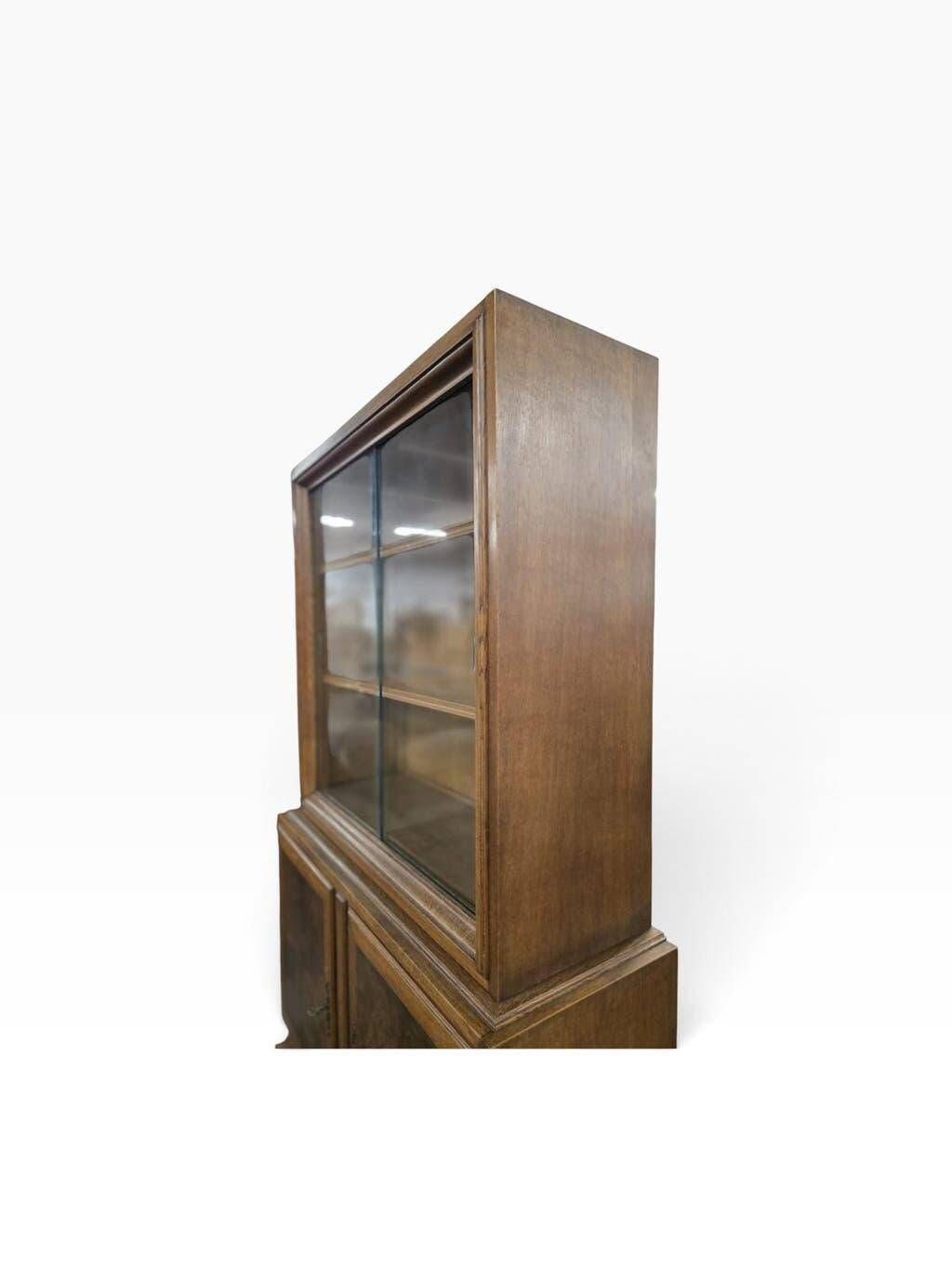 Vintage wooden display cabinet/shelf/wardrobe