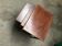 Brass-ringed mahogany gigognes tables