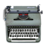 Typewriter ancient olympia