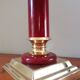 De Schuyneter column lamp in brass 1970