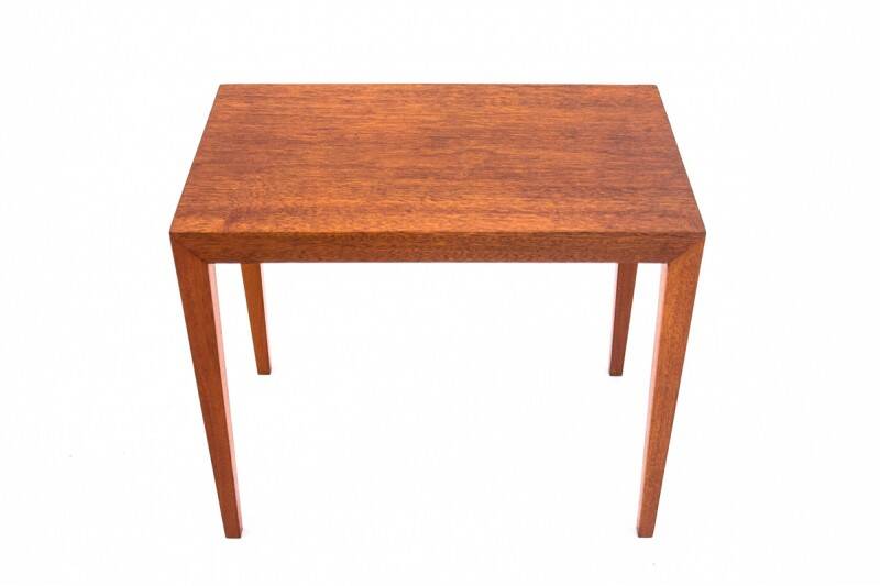 Teak coffee table, Haslev Møbelfabrik, Denmark, 1960s