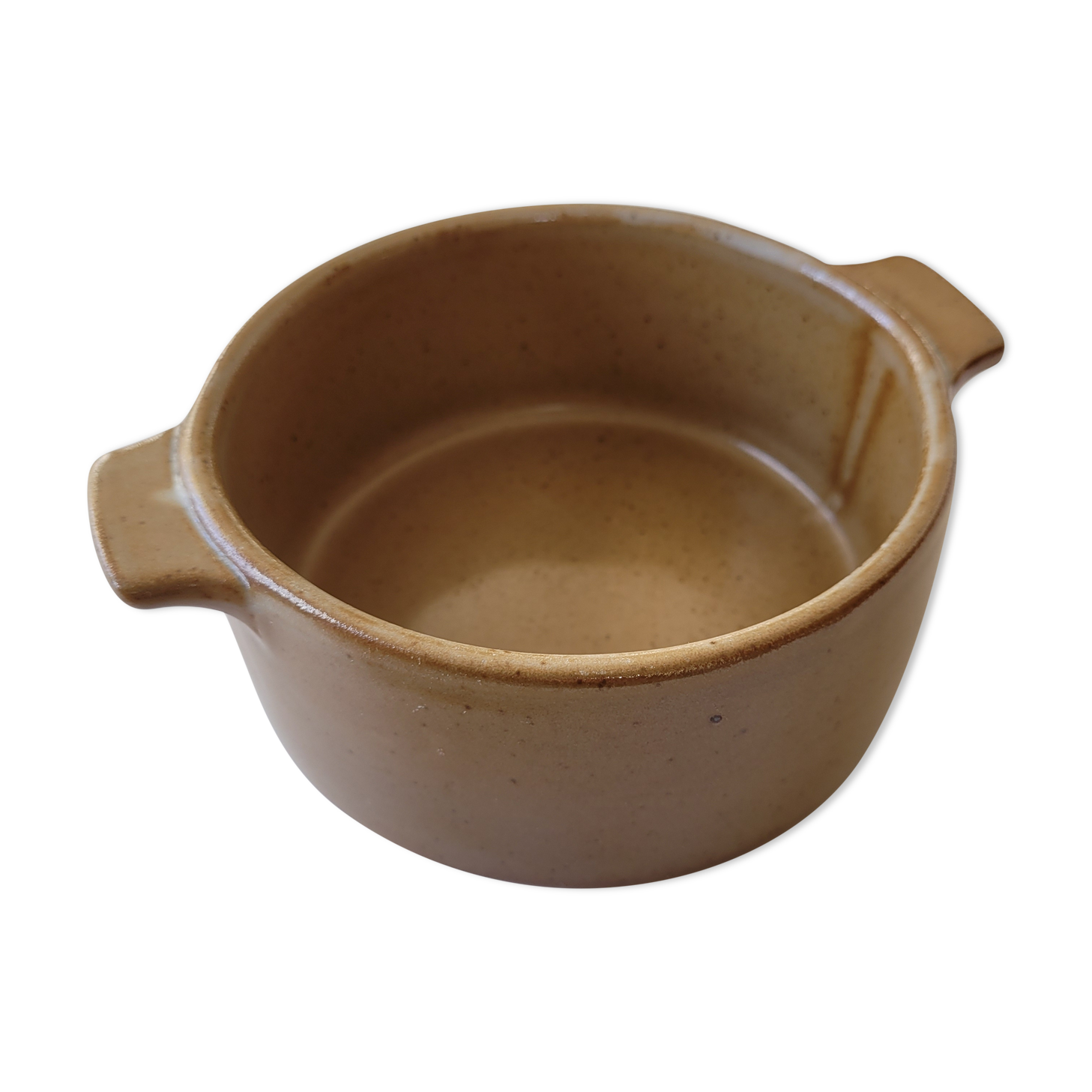 Large sandstone ear bowl