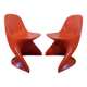 Pair of Casalino chairs by Alexander Begge for Casala