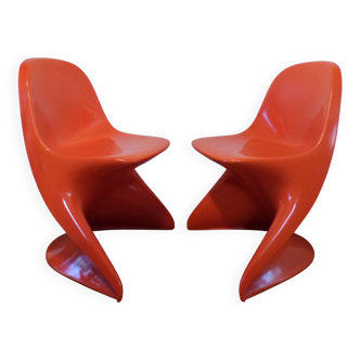 Paire de chaises Casalino par Alexander Begge pour Casala