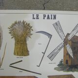 Metal advertising plate "Bread"