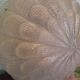 Flower-shaped press glass and glass ceiling light