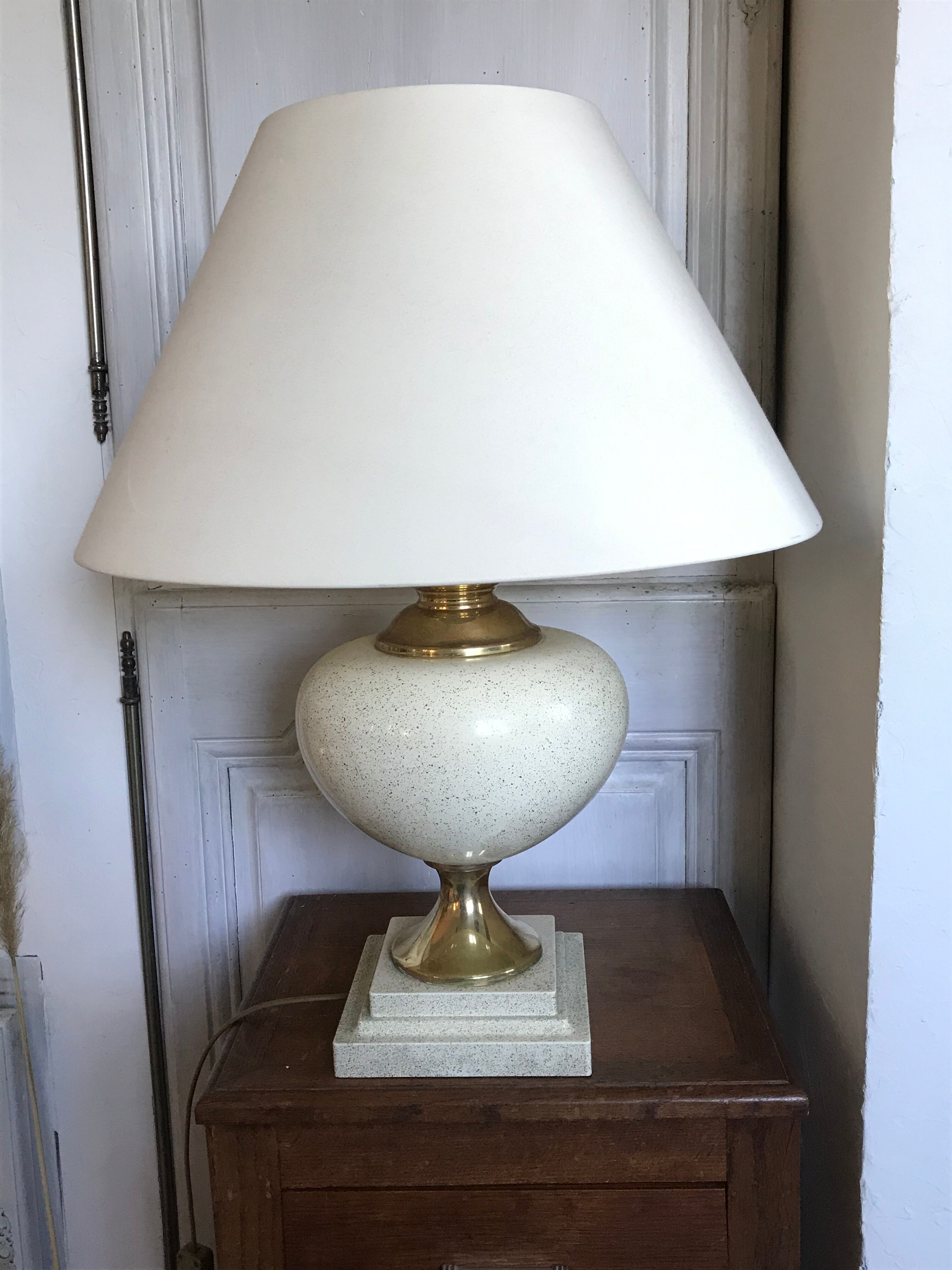 Vintage "Oricourt" Dolphin Lamp