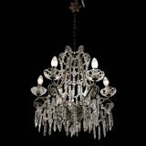 Vintage Crystal Beaded Chandelier
