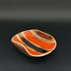Vintage glazed ceramic catchall from the 70s.