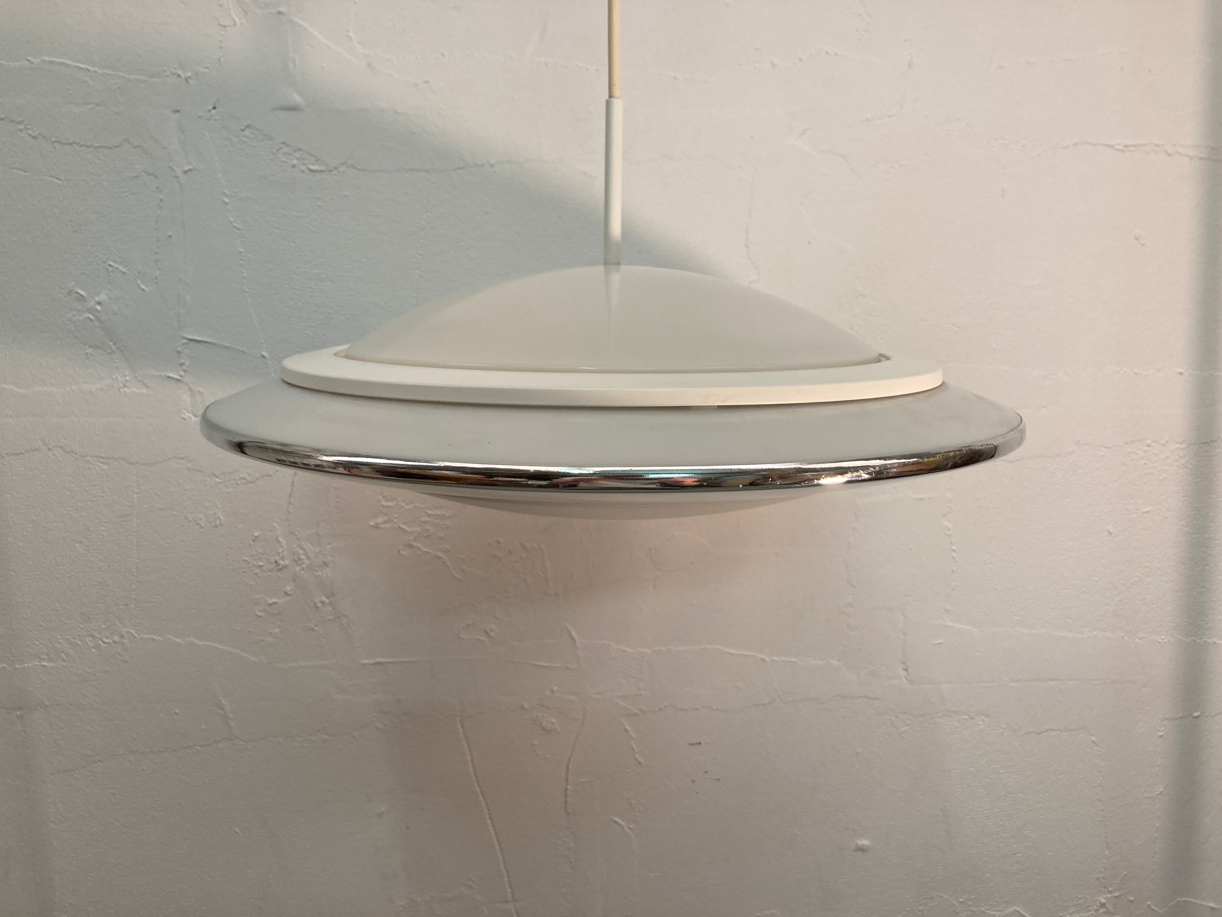Space age UFO pendant lamp by Marlin, 1960s-1970s