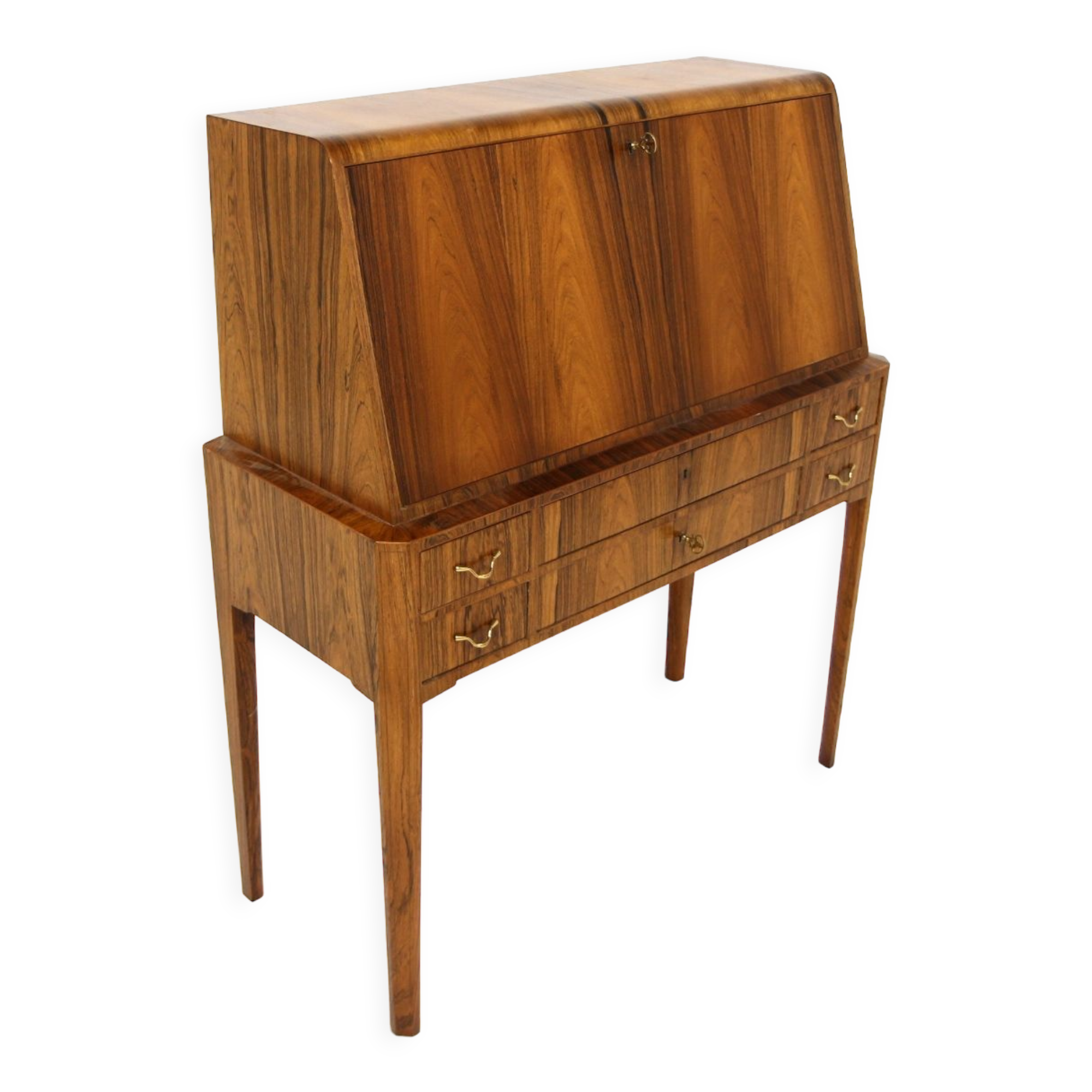 Secrétaire scandinave en palissandre, Suède, 1960