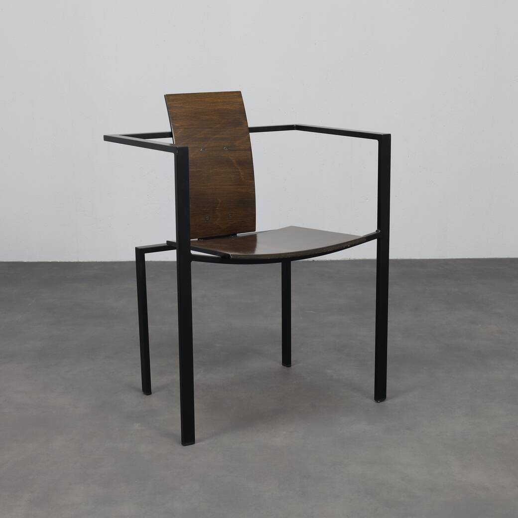 KFF – Karl Friedrich Förster Set of 4 Postmodern Dining Chairs, 1990s