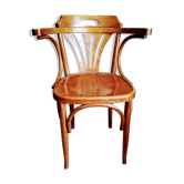 50 years Office Chair in curved wood