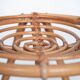Rattan and bamboo stool 1950