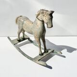 Antique Victorian Swedish Toy Horse /Hand Crafted/ Wooden /Folk Art /Decorative