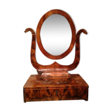 Psyché de table Charles X ronce de noyer XIXe