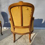 Set of 3 Louis XV style seats