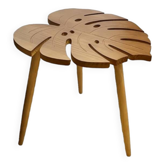 Table basse moderne en forme de feuille, table de salon minimaliste, meubles de cuisine et de salon