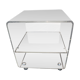 Table d'appoint en plexiglas