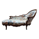 Louis Philippe meridian in carved walnut