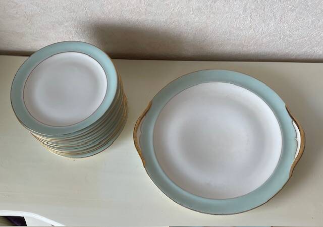 Limoges porcelain dessert/starter service