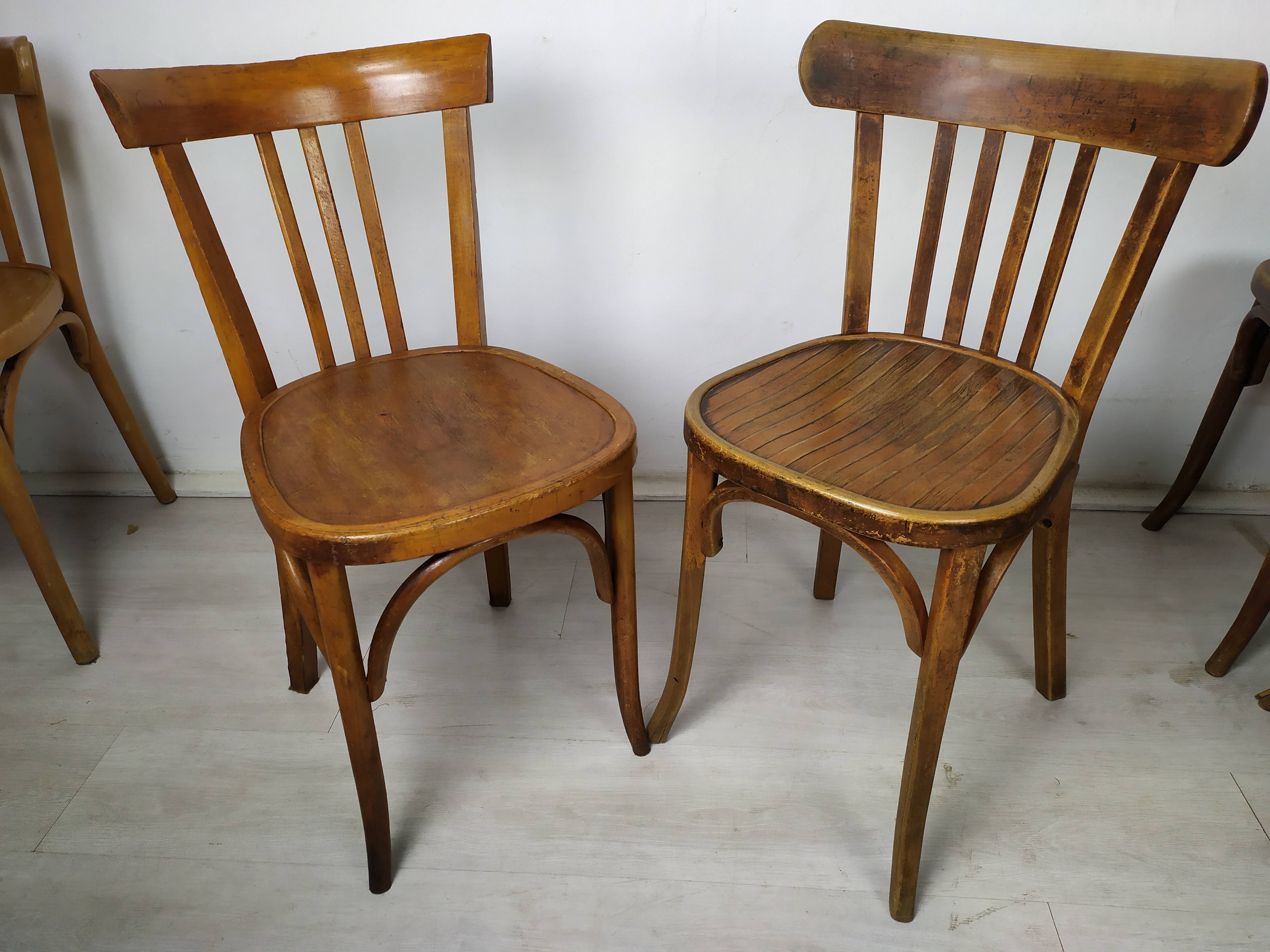 Lot de 12 chaises bistrot