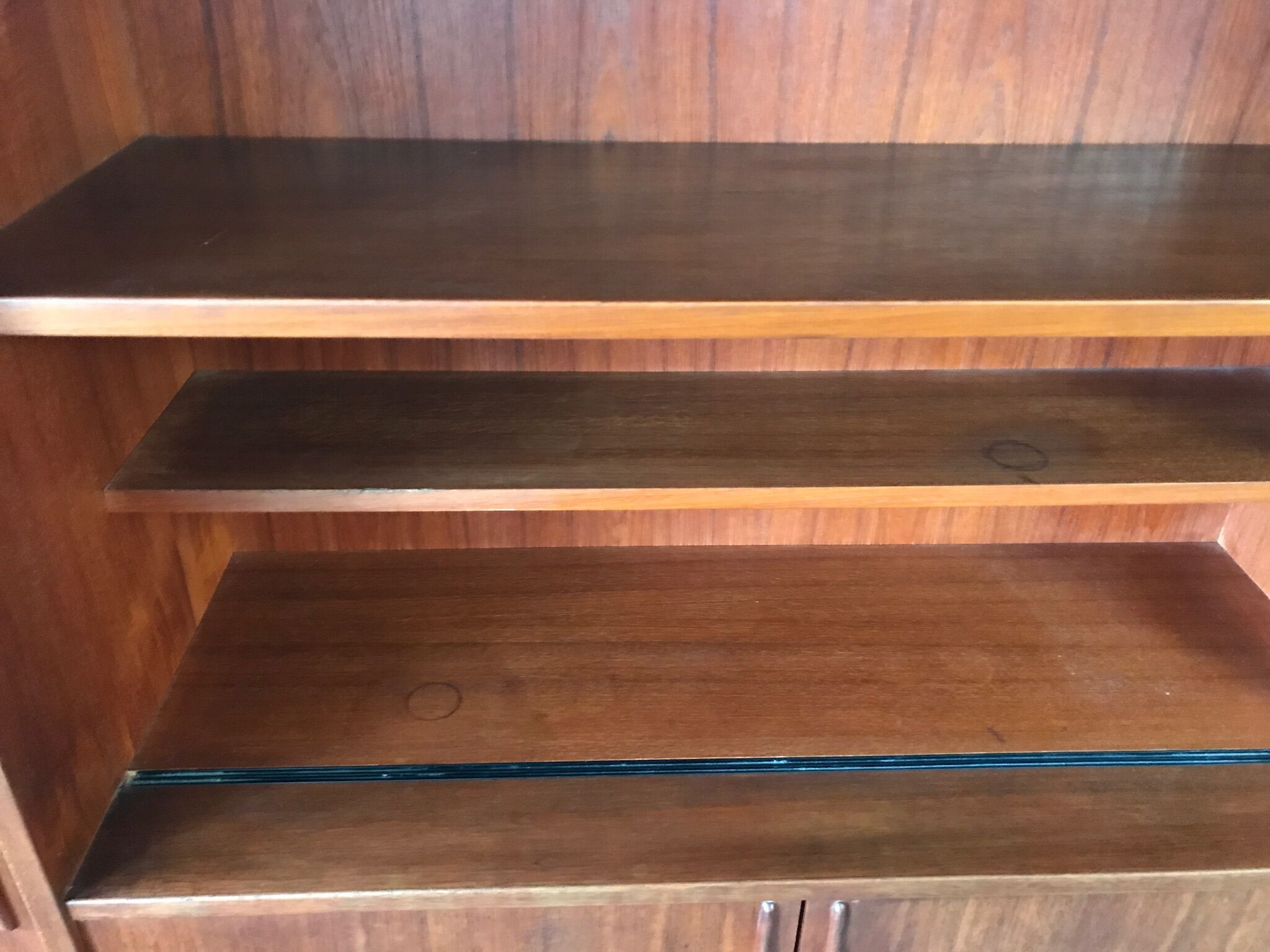 Enfilade vintage en teck scandinave