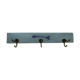 Wooden towel holder Patères Metal Edges Fish Deco Marine Spirit brocanteespritdantan