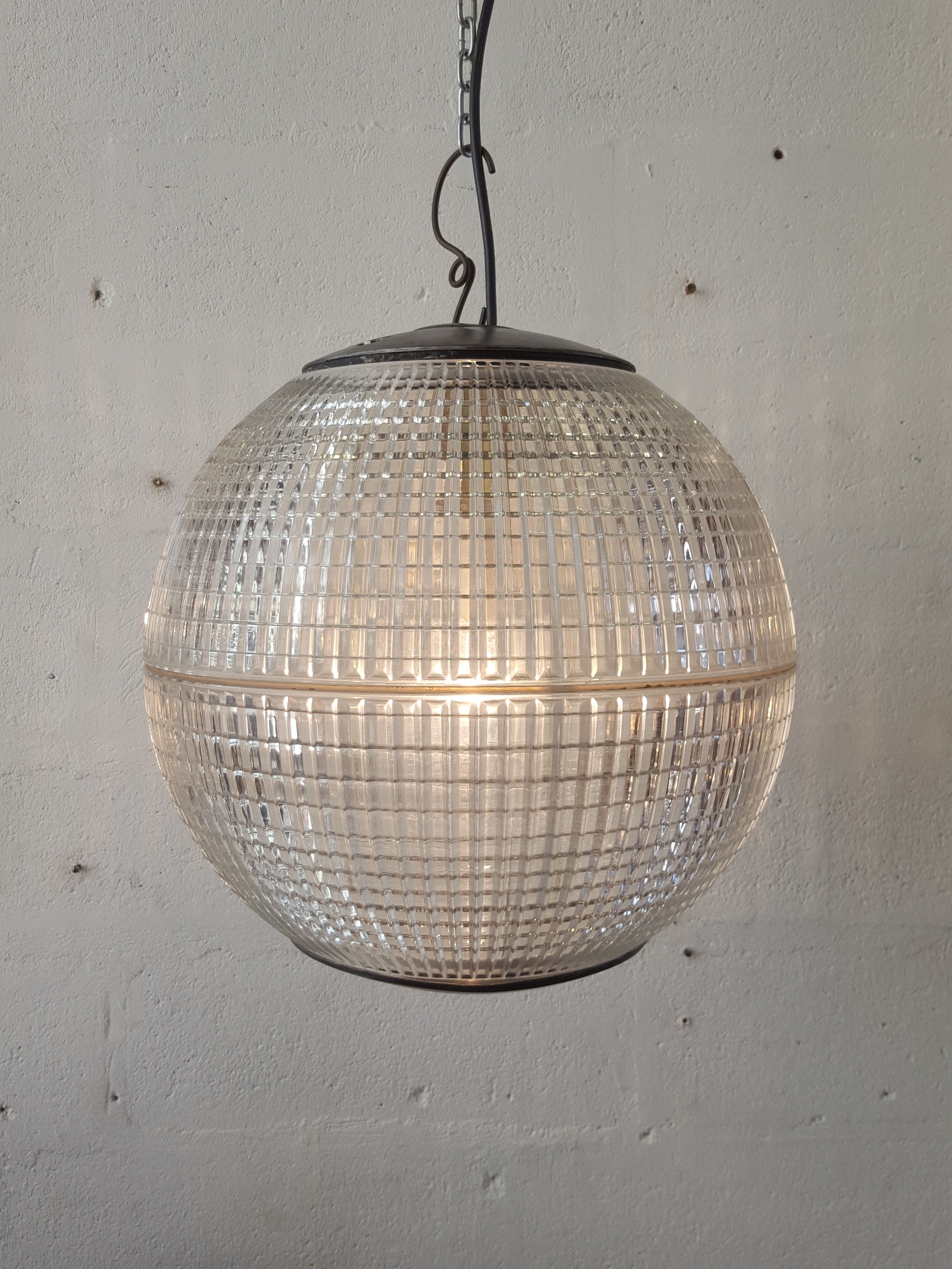 Holophane ball lamp