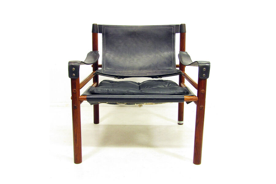 Sirocco armchair by Arne Norell rosewood